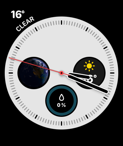 Infograph face with Kelikello complications